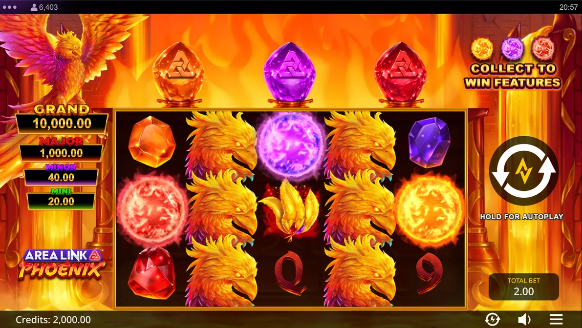 Area Link Phoenix free spins
